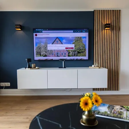 Ferienwohnung Kapitaenshaus Hamburg Altes Land Exterior foto
